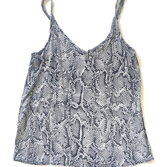 S Python Camisole Cami Snakeskin Animal Print Sm - Picture 3 of 5